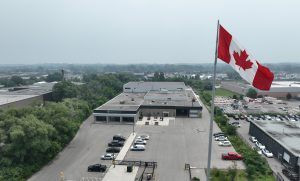 high reach aerial view