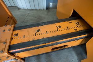 versa-lift counter weight extended