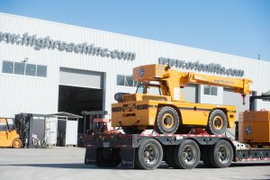 broderson ic-80 on flat bed
