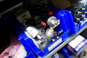 fuel caps in parts bin