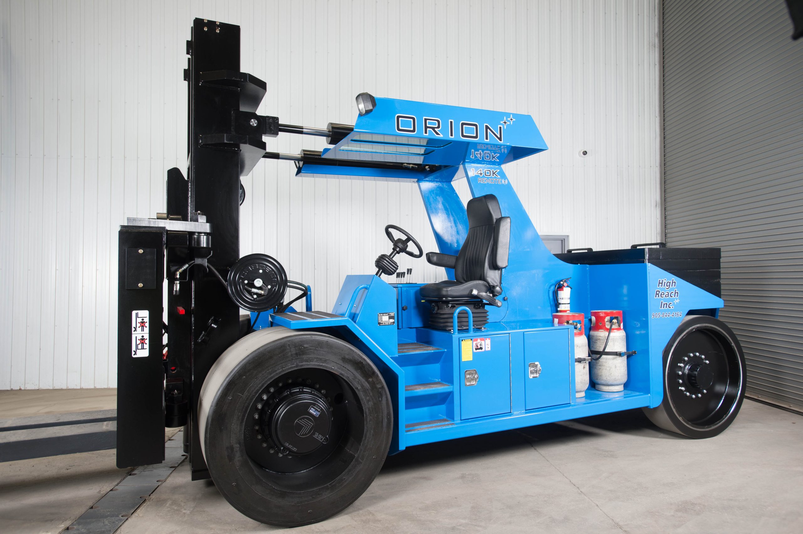 ORION high-capacity forklift rental Milton Ontario manufacturing